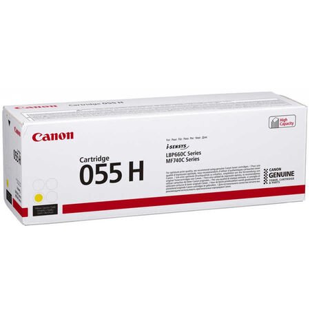 Canon CRG-055H/3017C002 Sarı Orijinal Toner Yüksek Kapasiteli