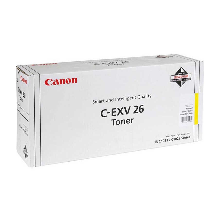 Canon C-EXV 26 1657B006 Sarı Orijinal Toner - Görsel 2