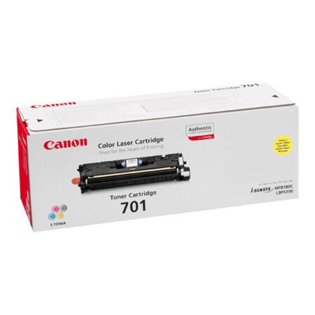 Canon CRG-701Y 9284A003 Sarı Orijinal Toner