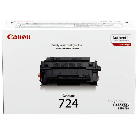 Canon CRG-724 3481B002 Siyah Orijinal Toner