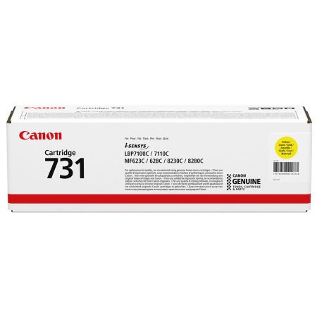 Canon CRG-731 6269B002 Sarı Orijinal Toner