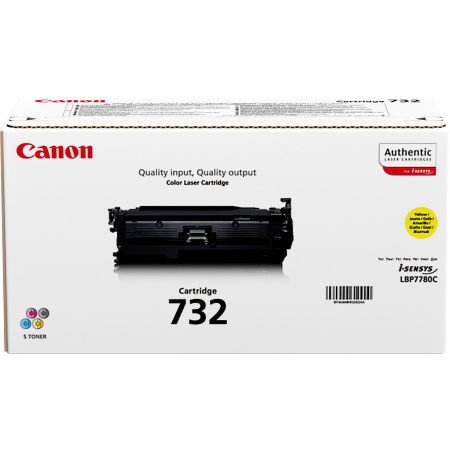 Canon CRG-732 6260B002 Sarı Orijinal Toner