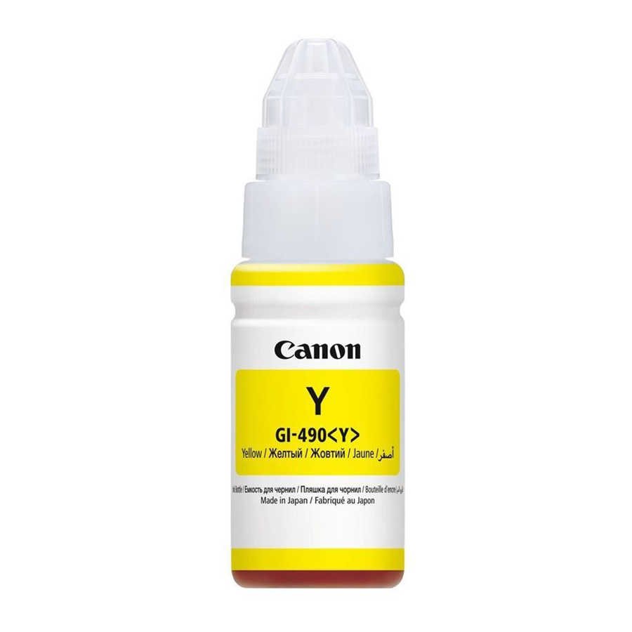 Canon GI-490 0666C001 Sarı Orijinal Mürekkep - Görsel 2
