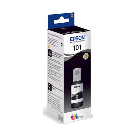 Epson EcoTank 101 C13T03V14A Siyah Orijinal Mürekkep