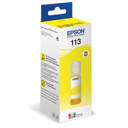 Epson EcoTank 113 C13T06B240 Sarı Orijinal Mürekkep