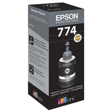 Epson EcoTank 774 C13T77414A Siyah Orijinal Mürekkep