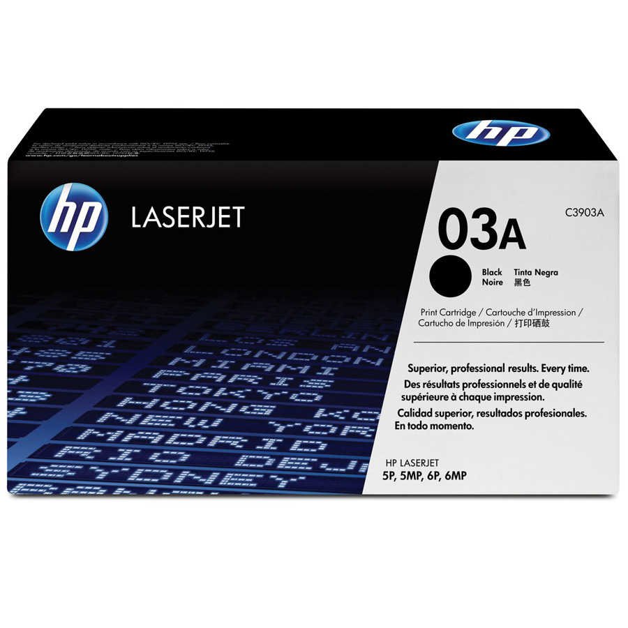 HP 03A C3903A Siyah Orijinal Toner - Görsel 2