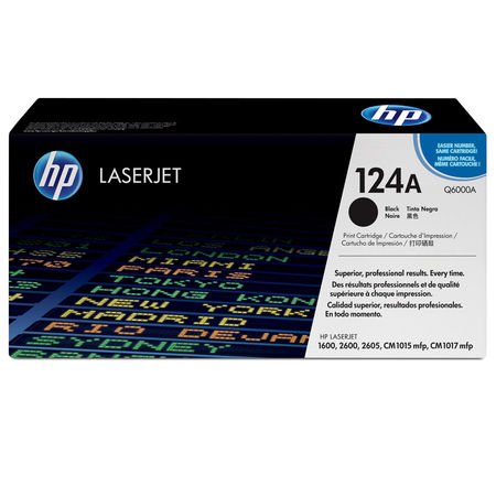 HP 124A Q6000A Siyah Orijinal Toner