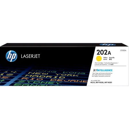 Hp 202A-CF502A Sarı Orjinal Toner