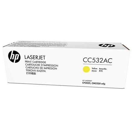 HP 304A CC532AC Sarı Orijinal Toner