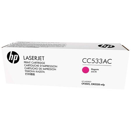HP 304A CC533AC Kırmızı Orijinal Toner