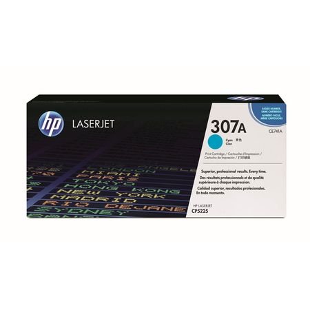 HP 307A CE741A Mavi Orijinal Toner