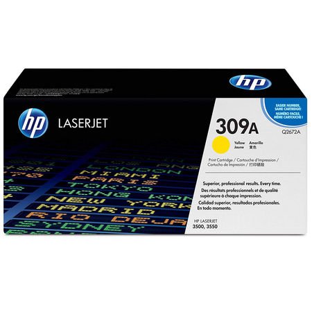 HP 309A Q2672A Sarı Orijinal Toner