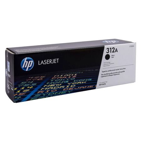 HP 312A CF380A Siyah Orijinal Toner
