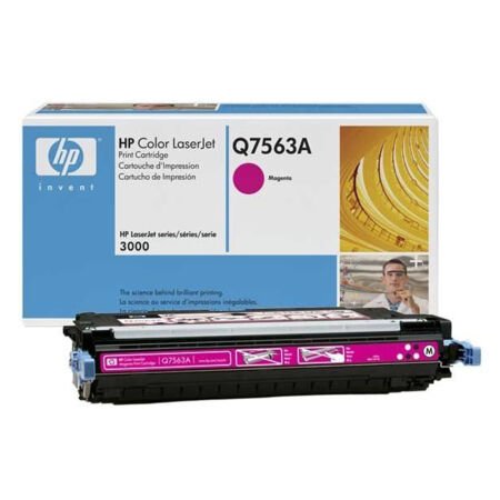 HP 314A Q7563A Kırmızı Orijinal Toner - Mavi Kutu