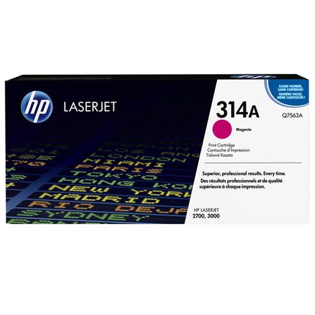 HP 314A Q7563A Kırmızı Orijinal Toner