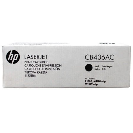 HP 36A CB436AC Siyah Orijinal Toner