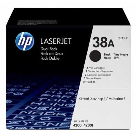 HP 38A Q1338A Siyah Orijinal Toner