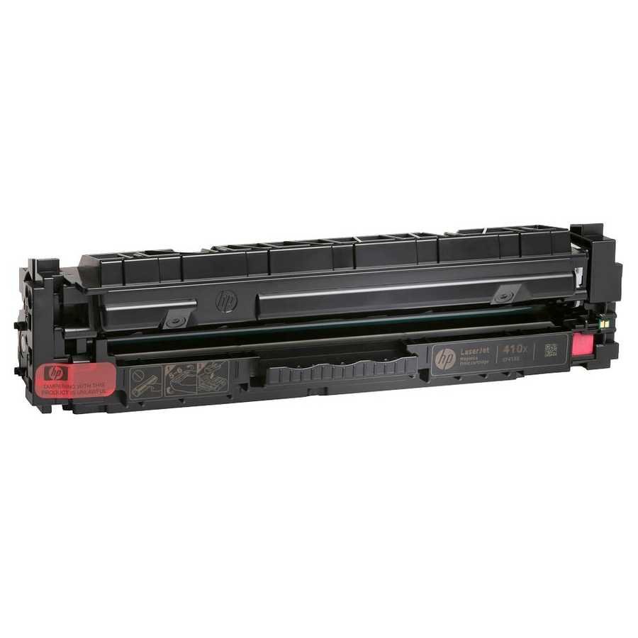 HP 410X CF413X Kırmızı Yüksek Kapasiteli Orijinal Toner - Görsel 2