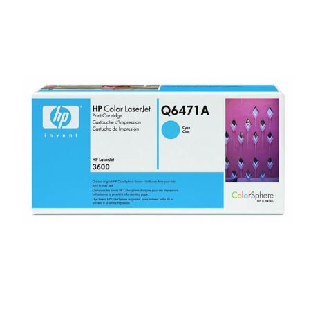 HP 502A Q6471A Mavi Orijinal Toner - Mavi Kutu