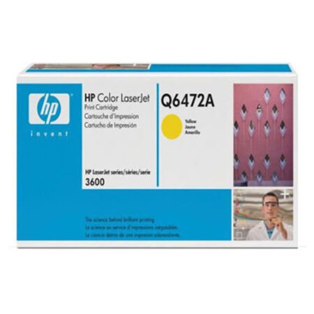 HP 502A Q6472A Sarı Orijinal Toner - Mavi Kutu - C Grade