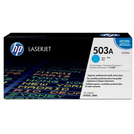 HP 503A Q7581A Mavi Orijinal Toner
