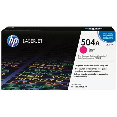 HP 504A CE253A Kırmızı Orijinal Toner