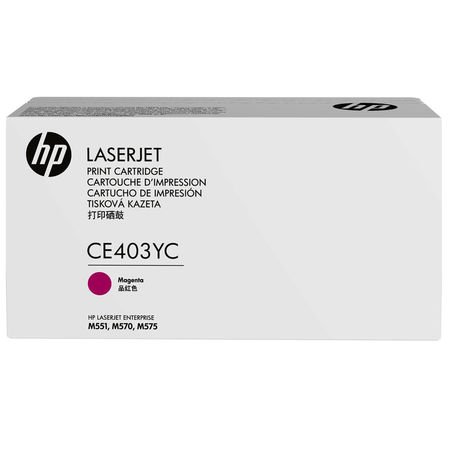 HP 507X CE403YC Kırmızı Yüksek Kapasiteli Orijinal Toner