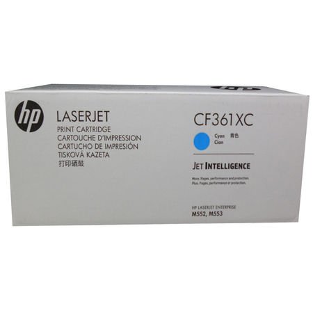 HP 508X CF361XC Mavi Yüksek Kapasiteli Orijinal Toner