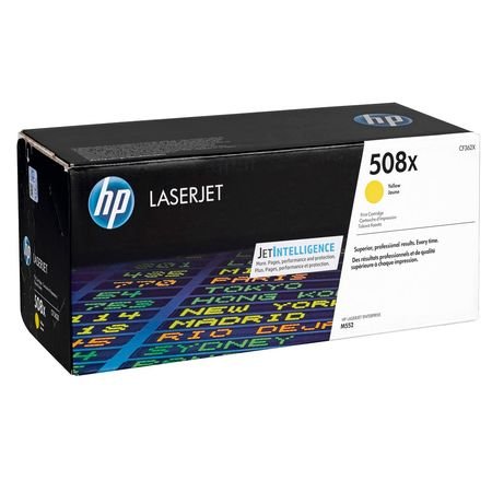 HP 508X CF362X Sarı Yüksek Kapasiteli Orijinal Toner