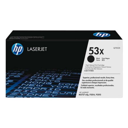 HP 53X Q7553X Siyah Yüksek Kapasiteli Orijinal Toner - B Grade