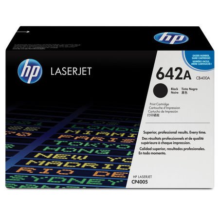 HP 642A CB400A Siyah Orijinal Toner