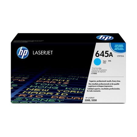 HP 645A C9731A Mavi Orijinal Toner