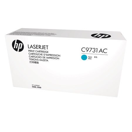 HP 645A C9731AC Mavi Orijinal Toner