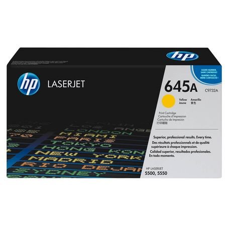 HP 645A C9732A Sarı Orijinal Toner