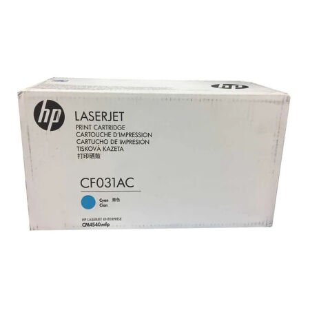 HP 646A CF031AC Mavi Orijinal Toner - B Grade