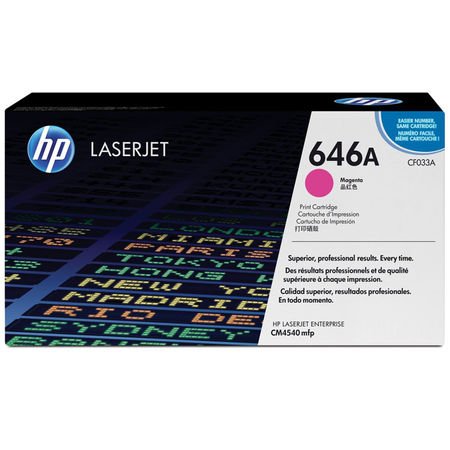 HP 646A CF033A Kırmızı Orijinal Toner