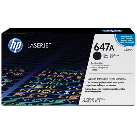 HP 647A CE260A Siyah Orijinal Toner