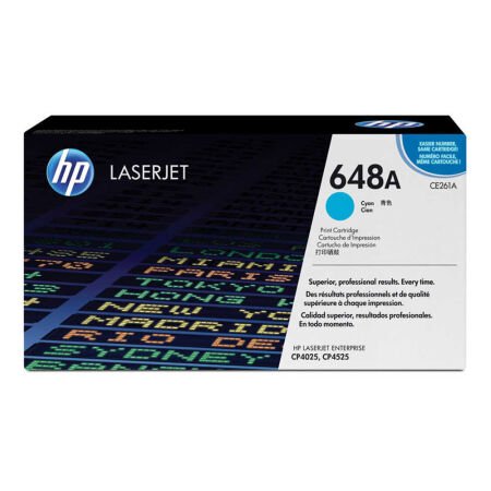 HP 648A CE261AC Mavi Orijinal Toner - C Grade