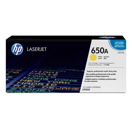 HP 650A CE272A Sarı Orijinal Toner - C Grade