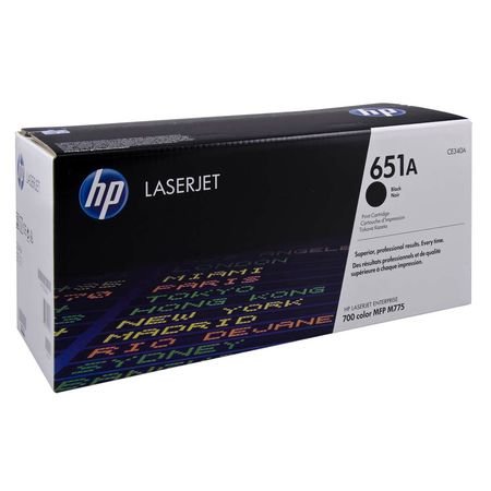 HP 651A CE340A Siyah Orijinal Toner