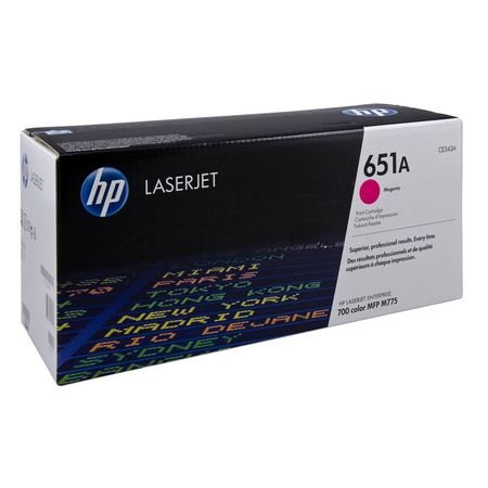 HP 651A CE343A Kırmızı Orijinal Toner