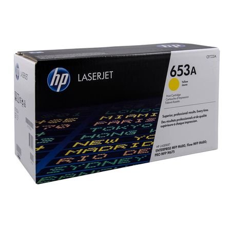 HP 653A CF322A Sarı Orijinal Toner