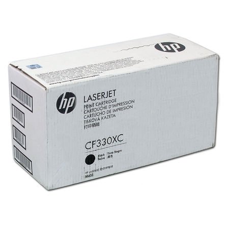 HP 654X CF330XC Siyah Yüksek Kapasiteli Orijinal Toner