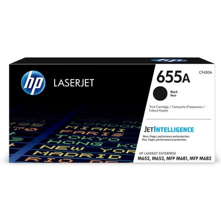 HP 655A CF450A Siyah Orijinal Toner