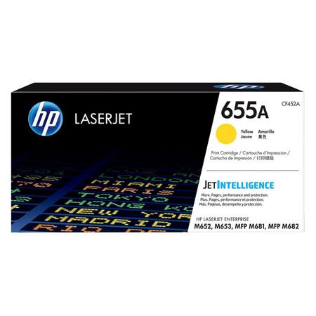 HP 655A CF452A Sarı Orijinal Toner