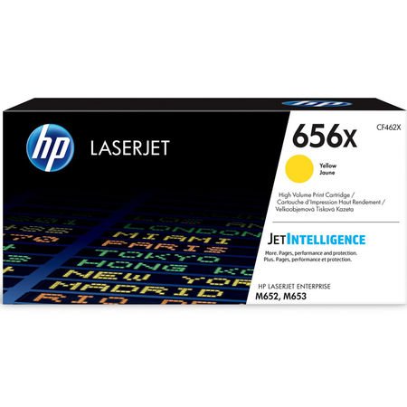HP 656X CF462X Sarı Yüksek Kapasiteli Orijinal Toner