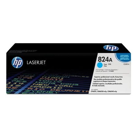 HP 824A CB381A Mavi Orijinal Toner