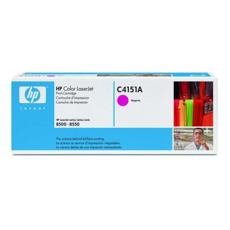 HP C4151A Kırmızı Orijinal Toner - Mavi Kutu