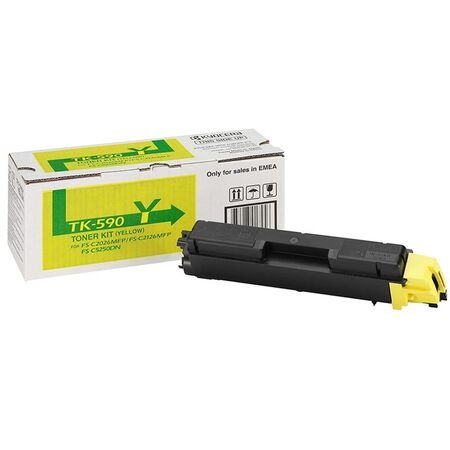 Kyocera TK-590/1T02KVANL0 Sarı Orijinal Toner